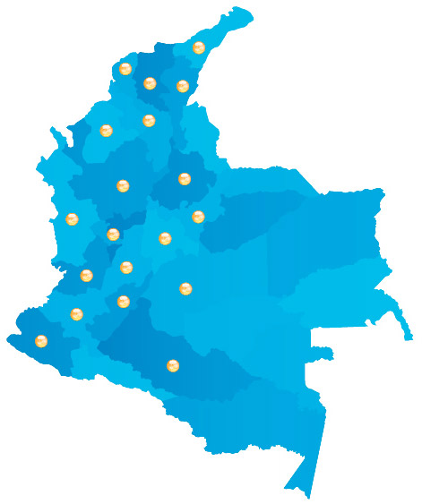 mapa donde comprar aldus aseo
